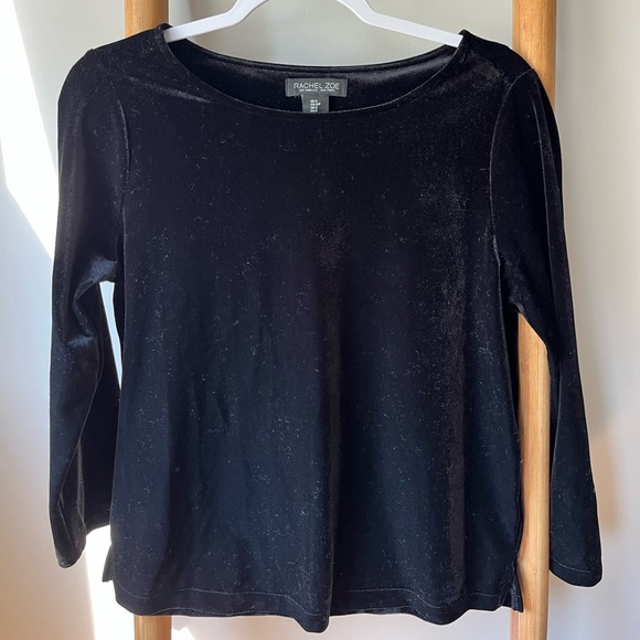 Velvet Rachel Zoe shirt in Black! Size small! - Picture 1 of 3